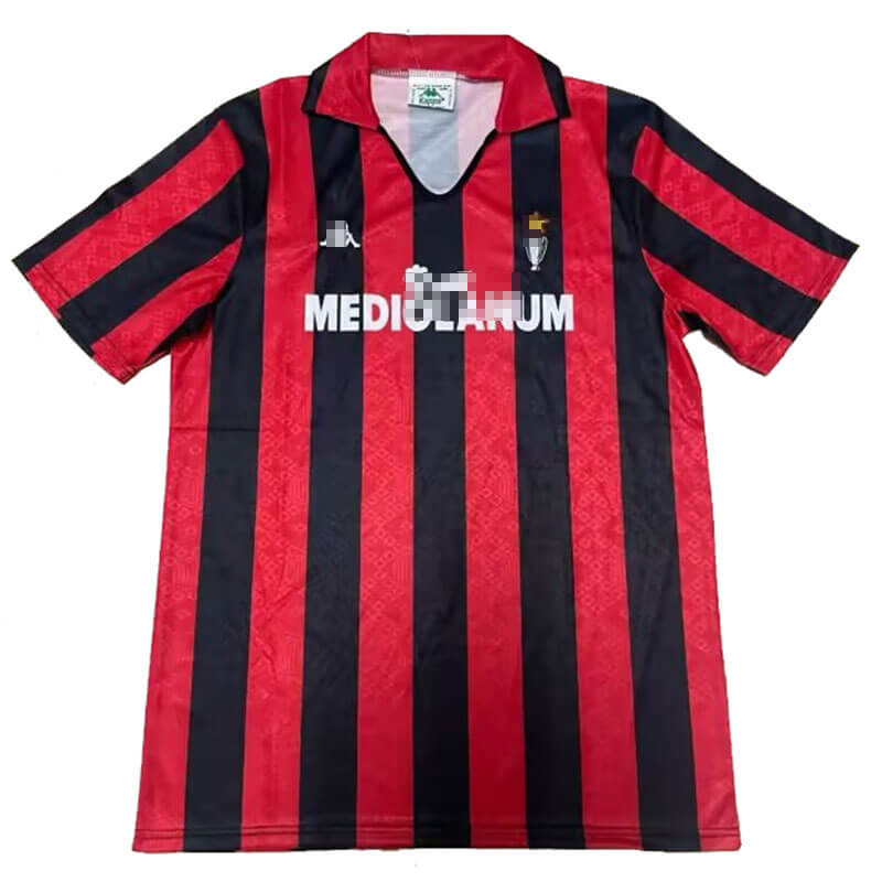 Camiseta AC MilanRetro 89/90 Home